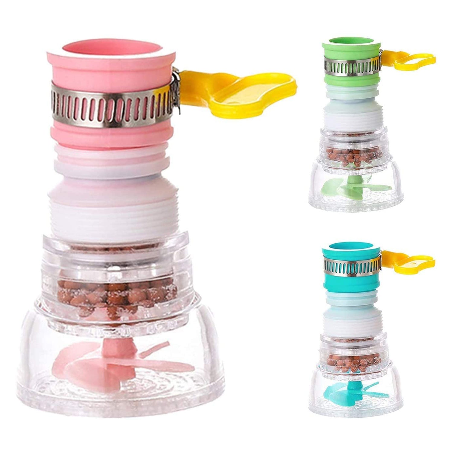 0208L 360 Degree Water Saving Faucet Expandable Water Valve Splash Regulator DeoDap 0208L 360 Degree Water Saving Faucet Expandable Water Valve Splash Regulator DeoDap